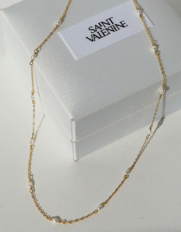 SAINT VALENTINE - Something Blue Necklace - Gold