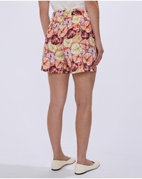 Marcs - Plant Touch This Linen Shorts