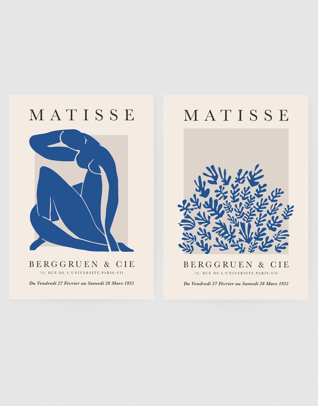 Inka Arthouse - Coral & Nude by Henri Matisse Art Print