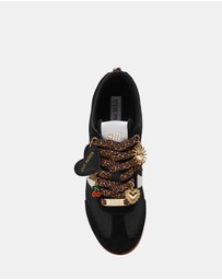 Steve Madden - Bassett Black/White Sneakers