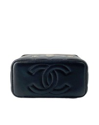 Pre-Loved by Azura Reborn - Pre-Loved Lambskin Coco Casino Vanity Case