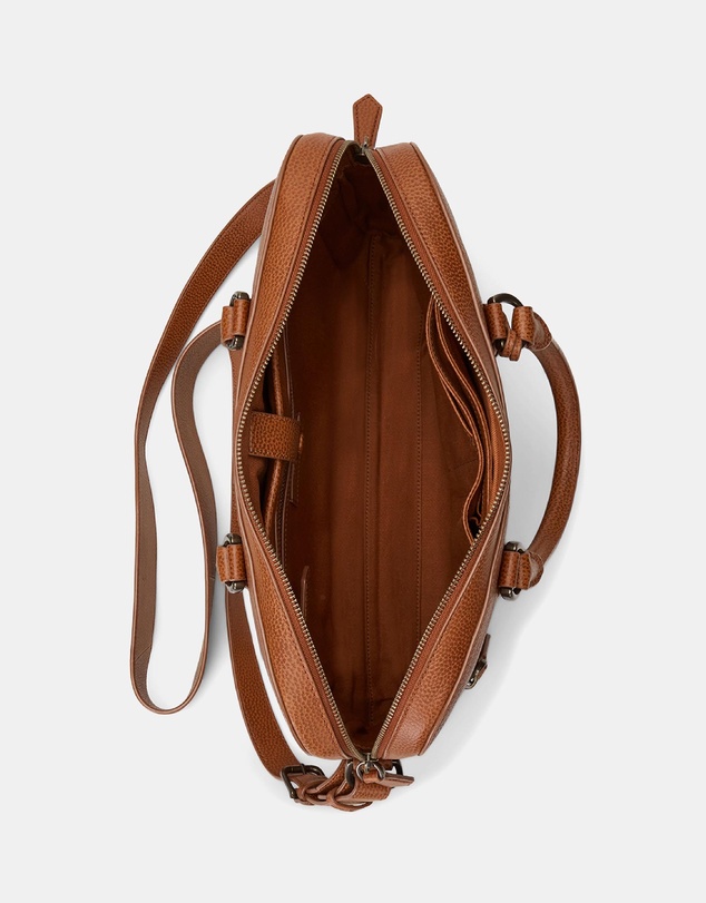 Polo Ralph Lauren - Pebbled Leather Commuter Bag
