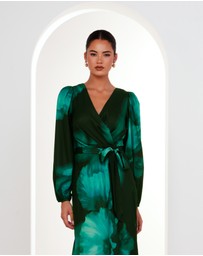 Pilgrim - Lucille V-neck Maxi Dress