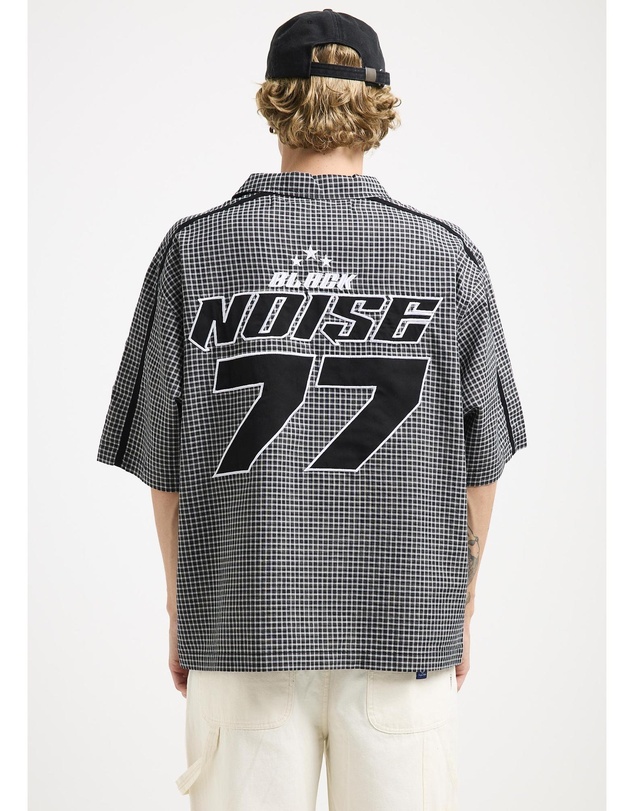 Black Noise White Rain - Noise Short Sleeve Shirt