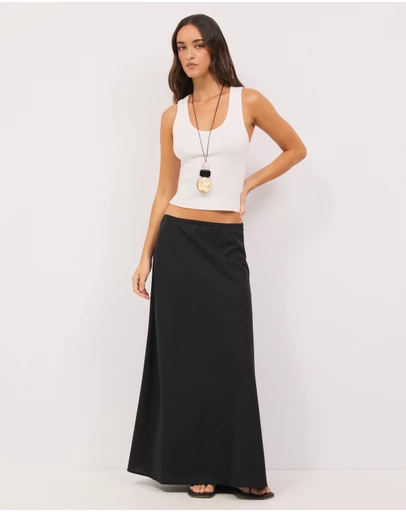 Calli - Cherif Bias Midi Skirt