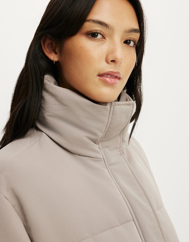 Cotton On Body Active - THE MOTHER PUFFER SOFT TOUCH JACKET