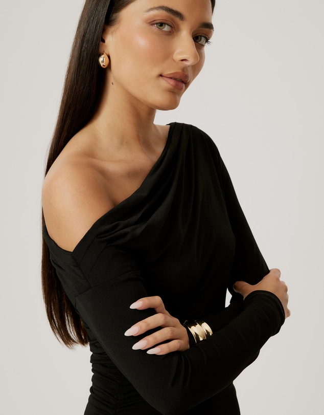 Calli - Claude Drape Dress