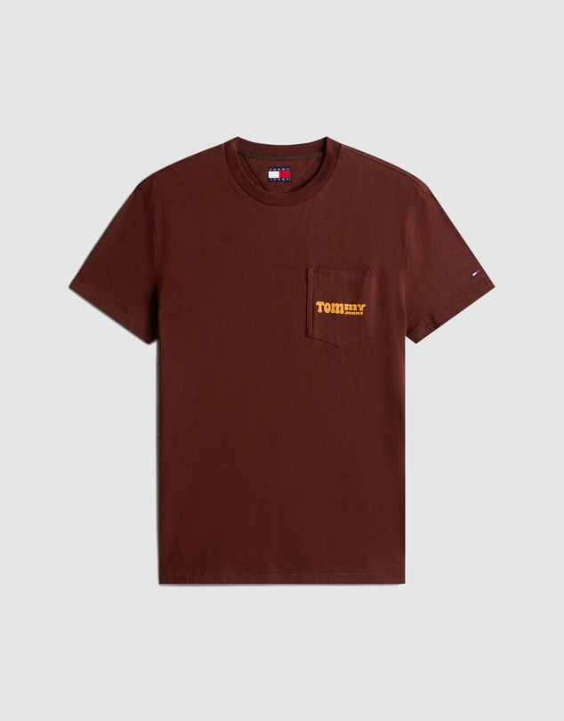Tommy Jeans - Back Logo Slim Crew Neck T-Shirt