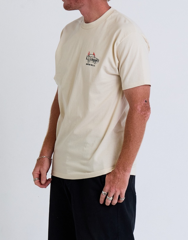 Brixton - Flaming Wheels Short Sleeve Tee