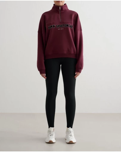 Aim'n - Varsity Half Zip Sweatshirt