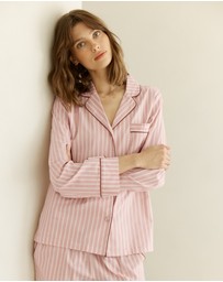 Gingerlilly - Octavia Cotton Stripe PJ set