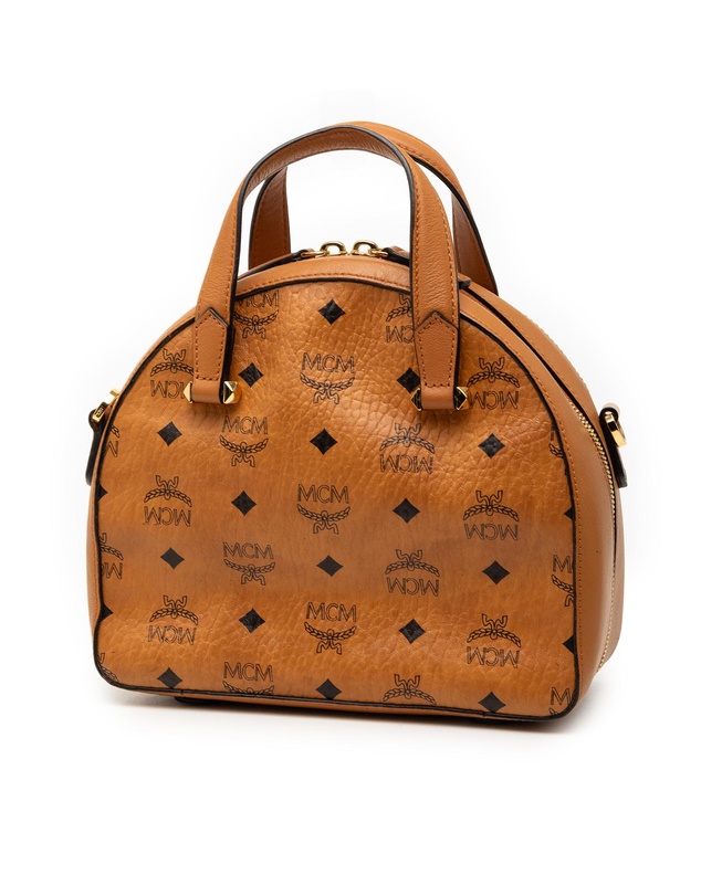 Pre-Loved by Azura Reborn - Pre-Loved Visetos Coated Canvas Essential Disco Satchel