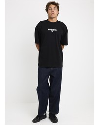 Black Noise White Rain - Crude Short Sleeve T-Shirt