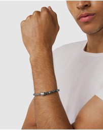 Diesel - Diesel Font Silver tone Bracelet