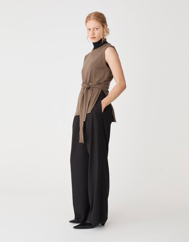 Forcast - Nora Sleeveless Tie Waist Knit