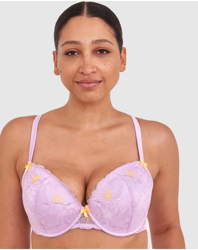 Bras N Things - Viola Push Up Bra - Lavender