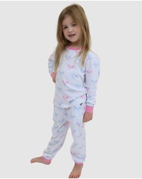 Sant And Abel - Kids Tennis Bows Long PJ Set