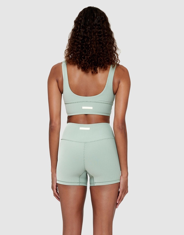 Zulu & Zephyr - Stripe Rib Crop Top