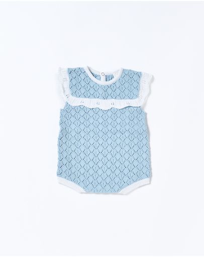 Blue and White