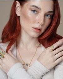 Meshca - Sublime Pear Ring