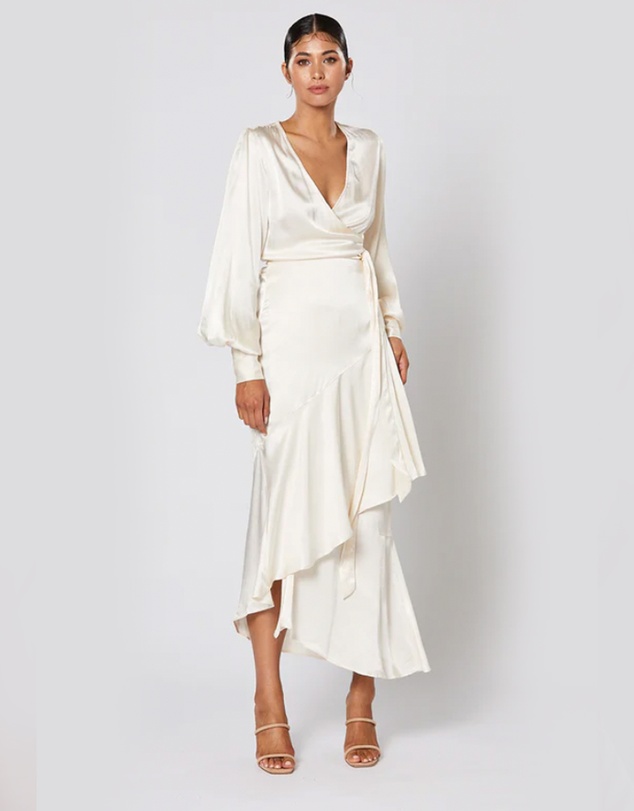 Winona - Miele Dress Pearl