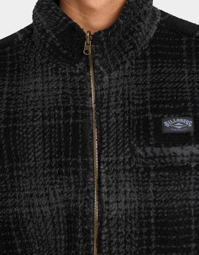 Billabong - Mens Gnaraloo Reversible Mock Neck Fleece Top