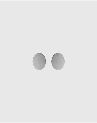 Najo - Orion Steel Oval Cufflink