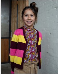 Quapi - Kate Long Sleeve Floral Blouse - Kids-Teens