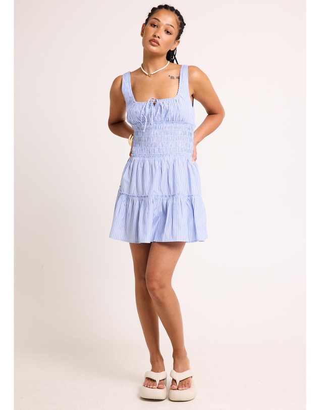 Subtitled - Isidora Shirred Mini Dress