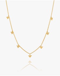Rachel Jackson - Dreamcatcher Bird Choker Necklace Gold