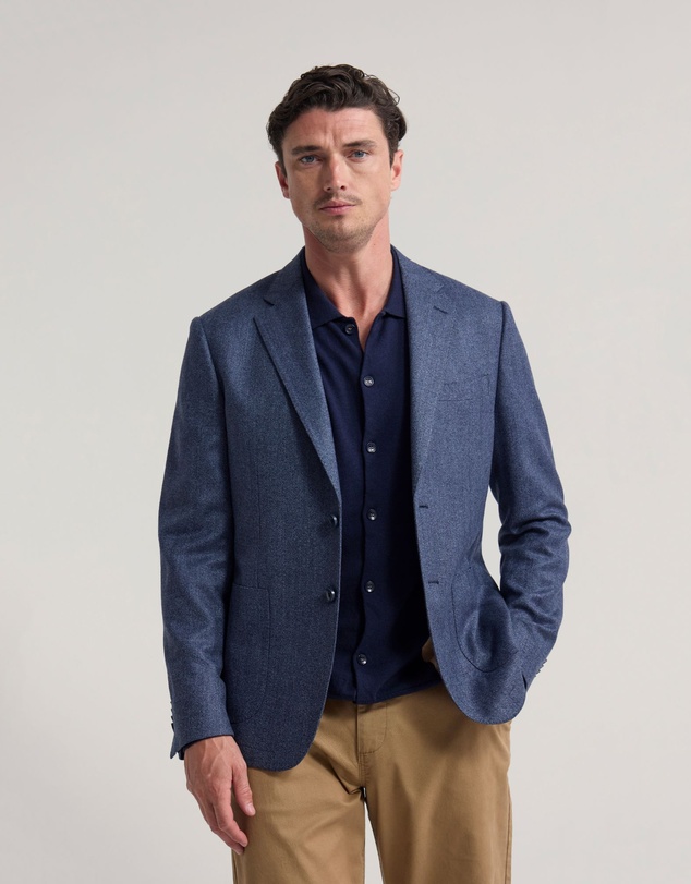 Oxford - Wordsworth Wool Herringbone Blazer