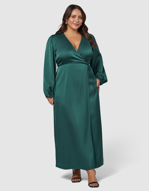 Pink Dusk by Curve Project - Crazy In Love Maxi Dress