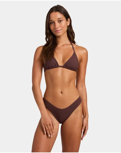 Roxy - Womens Aruba High Leg Cheeky Bikini Bottom