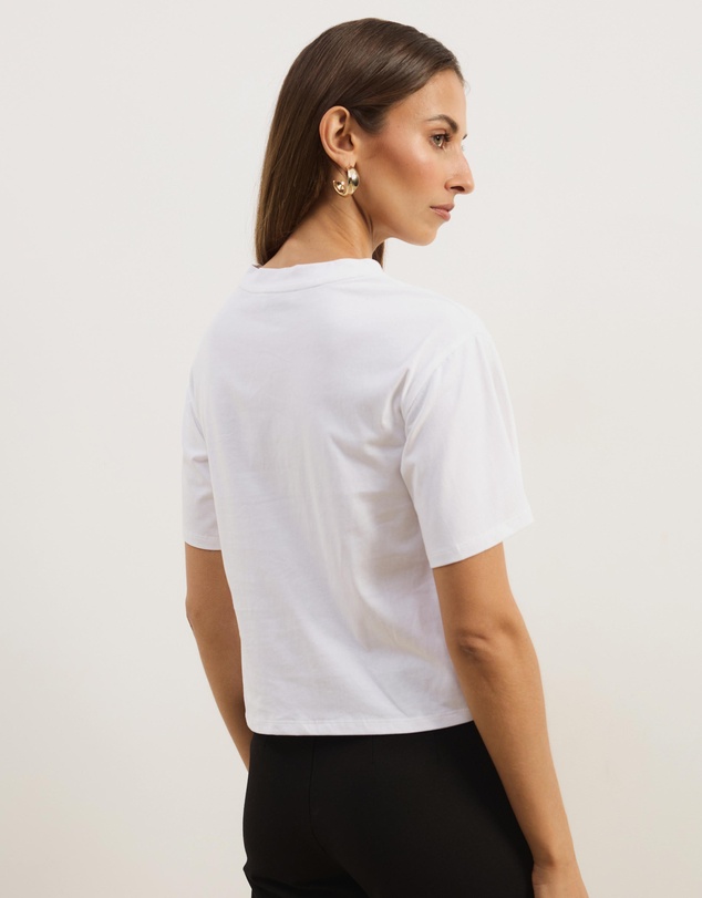 Atmos&Here - Lorrie Twist Waist T-Shirt