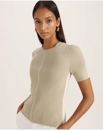 SABA - Vicky Rib Knit Top