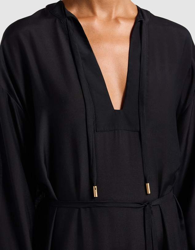JETS - Silk Lustre Maxi Kaftan