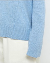 AERE - Zade Wool Blend Seam Detail Jumper