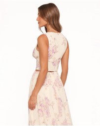 Petal & Pup - Tinsley Top - Lavender Floral