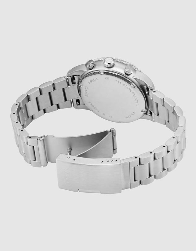 Fossil - Sport Tourer Silver Tone Chronograph Watch