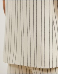 Atmos&Here - Dune Stripe Longline Vest