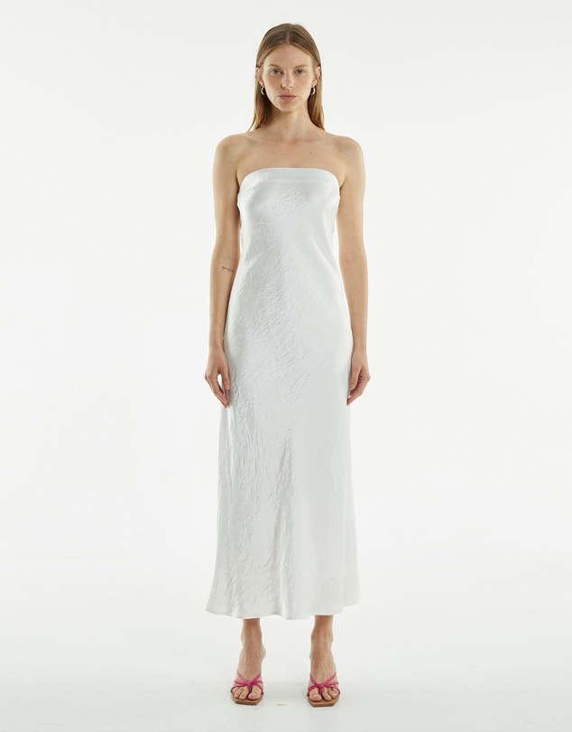 Third Form - Crush Bias Strapless Dress