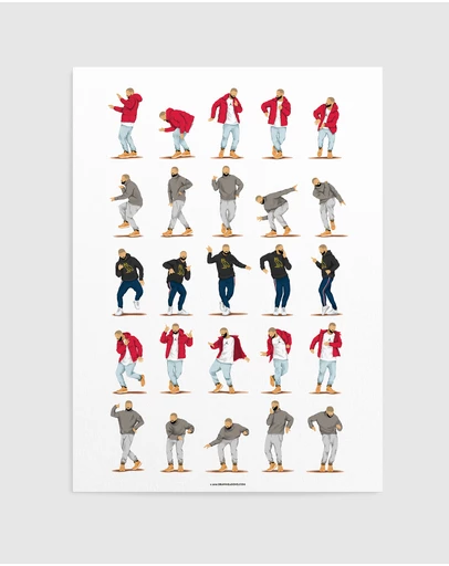 Olive et Oriel - Hotline Bling Art Print