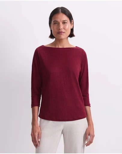 Sportscraft - Cecile Linen Top
