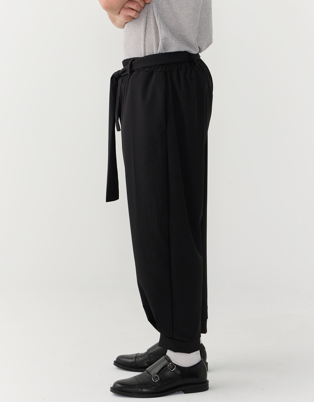 Justin Cassin - Homage Belted Tie Joggers