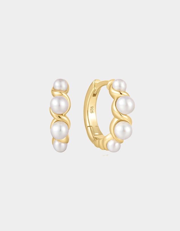 Jolie & Deen - Maia Pearl Sleepers 925