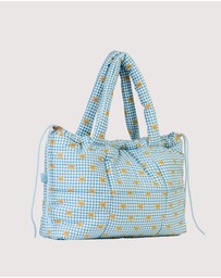 The Somewhere Co - Sundazed Marshmallow Midi Tote
