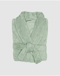 Bambury - Microplush Robe Sage