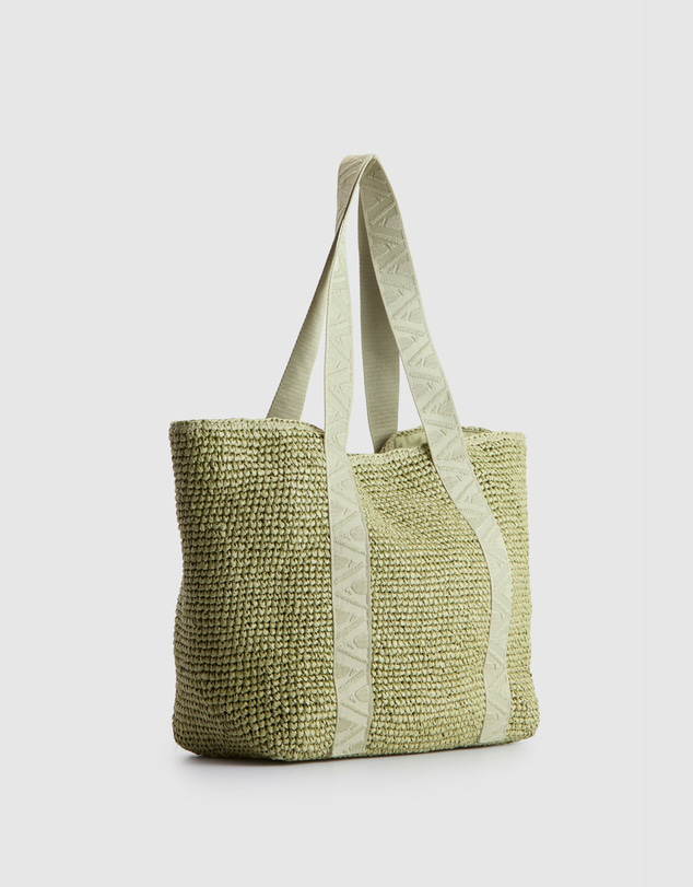 AYA - Fallon Large Straw Tote Bag