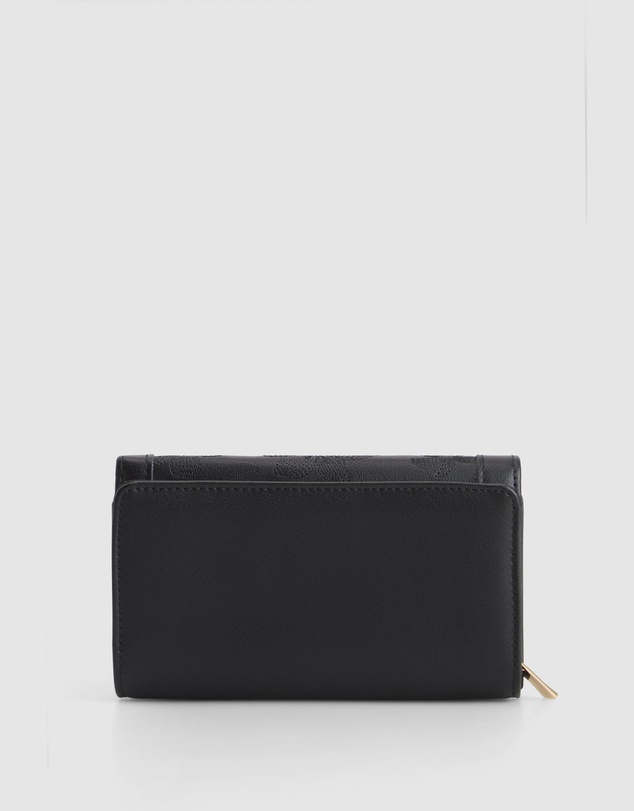 Laura Jones - Embroidered Trifold Wallet