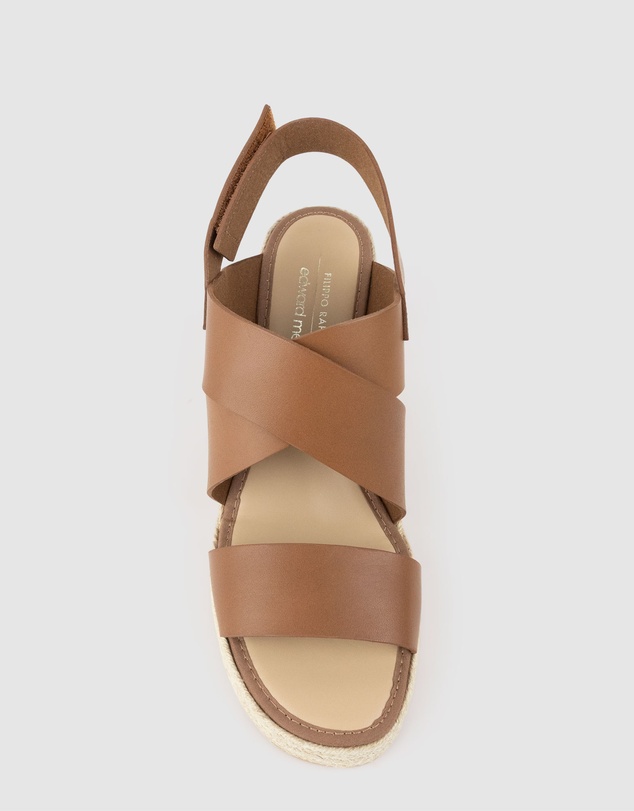 Edward Meller - MYSTEL Crossover Sandal on Espadrille